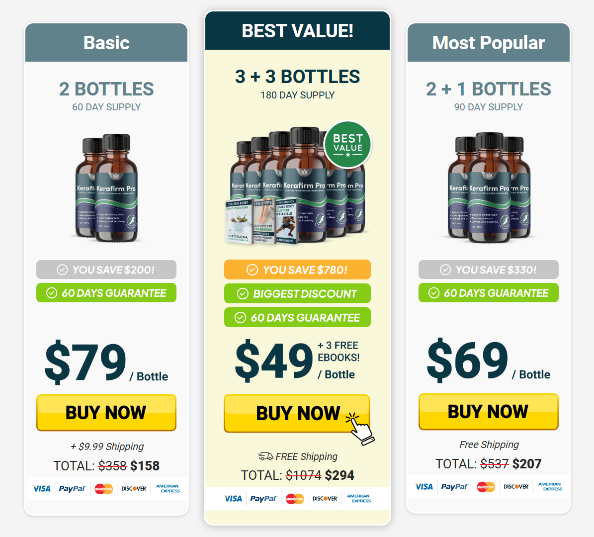 KeraFirm Pro pricing